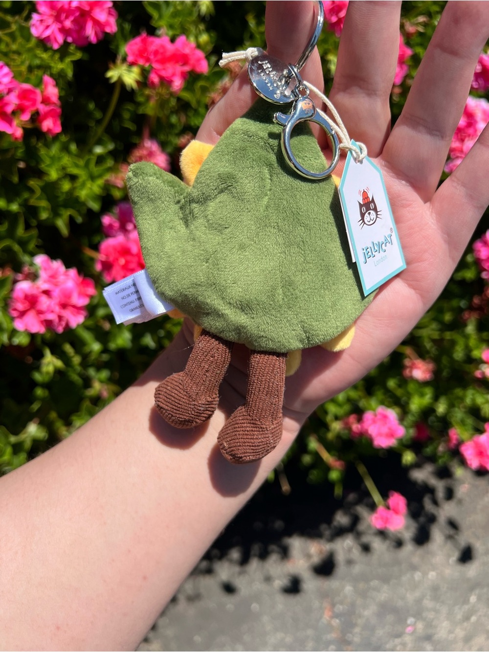 SUNFLOWER PLUSH KEYCHAIN - Picture 5 of 6